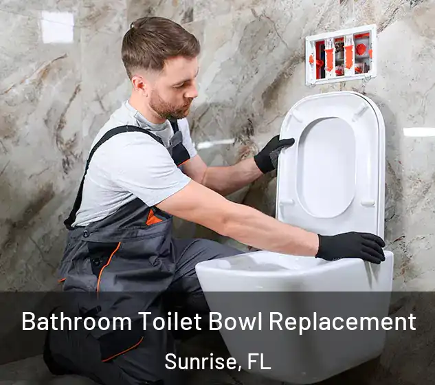  Bathroom Toilet Bowl Replacement Sunrise, FL