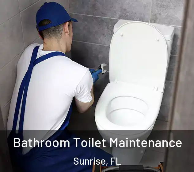  Bathroom Toilet Maintenance Sunrise, FL