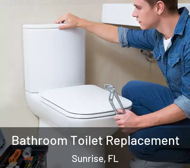  Bathroom Toilet Replacement Sunrise, FL