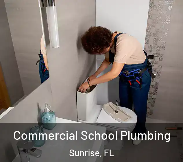  Commercial School Plumbing Sunrise, FL