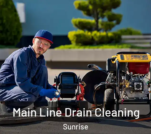  Main Line Drain Cleaning Sunrise