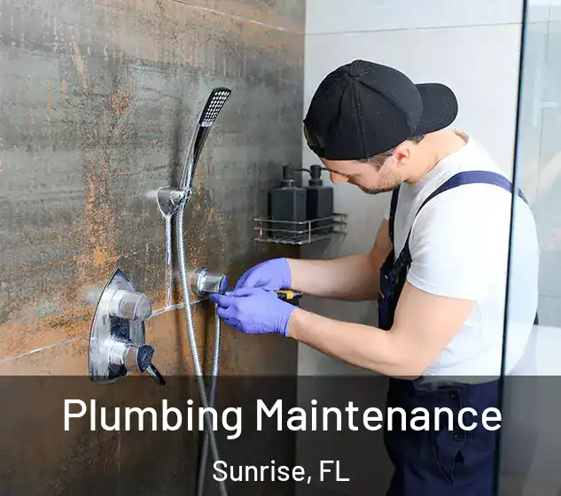  Plumbing Maintenance Sunrise, FL