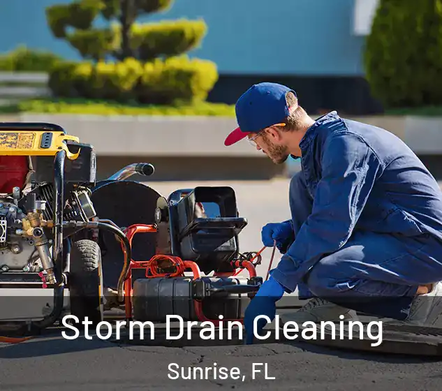  Storm Drain Cleaning Sunrise, FL