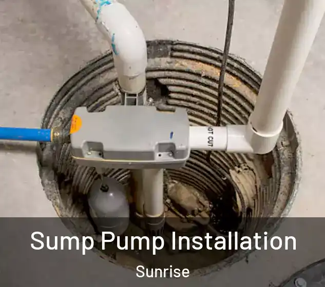  Sump Pump Installation Sunrise