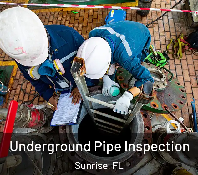  Underground Pipe Inspection Sunrise, FL