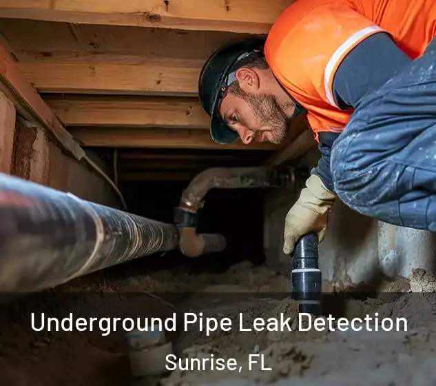  Underground Pipe Leak Detection Sunrise, FL