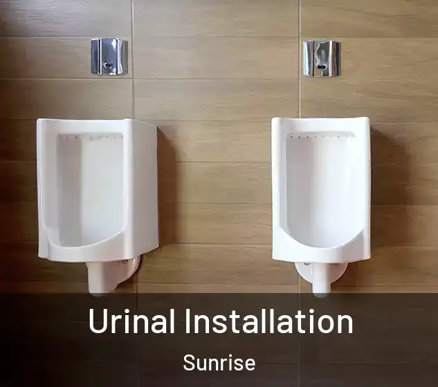  Urinal Installation Sunrise