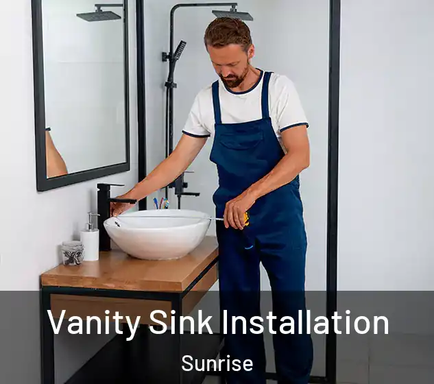  Vanity Sink Installation Sunrise