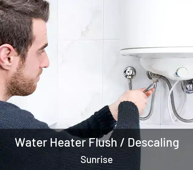  Water Heater Flush / Descaling Sunrise