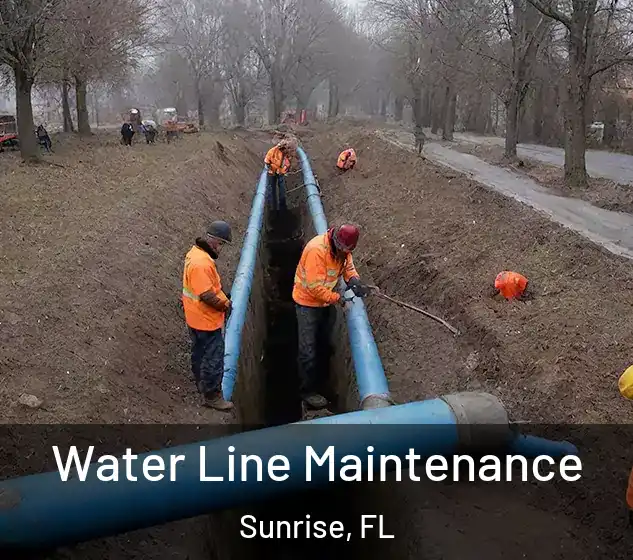  Water Line Maintenance Sunrise, FL